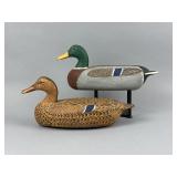 Artie Bennet Pr. of Mallard Duck Decoys