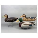 3 Ed Hill Duck Decoys
