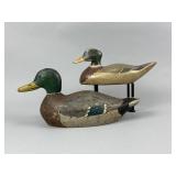 2 Mallard Duck Decoys