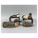 4 Wisconsin Decoys