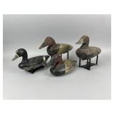 4 Lake Koshkonong Duck Decoys