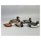 5 Miniature Decoy Carvings