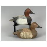 Lester Beattie Pr. of 1/4 Sized Canvasbacks