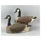 2 Canada Geese Decoys
