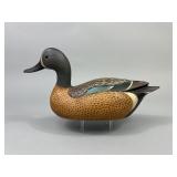 Matt Downs Blue-Winged Teal Drake Duck Decoy