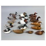 17 Various Decorative Ducks & Birds