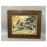 Phillip R. Goodwin Framed Puzzle