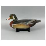 George Strunk Wood Duck Drake Decoy