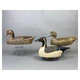 3 Wisconsin Pintail Duck Decoys, Ron Koch Rig
