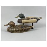 Al Reis Tru-Dux Pr. of Mallard Duck Decoys