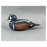 Shannon Dimmig Harlequin Drake Duck Decoy