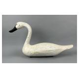 Capt. Harry Jobes Hand Carved Swan Decoy