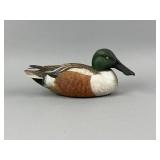 James Hogan Shoveler Drake Duck Decoy