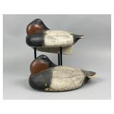 2 Jim Kelson Canvasback Drake Duck Decoys