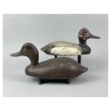 2 St. Clair Flats Duck Decoys