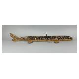 Hand Carved Sturgeon Coaxer
