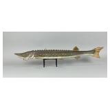 Bill Green Hand Carved Sturgeon
