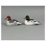 Brian Tuft Pr. of Miniature Common Mergansers