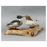 Just Malmstrom Pr. of Red-Breasted Mergansers