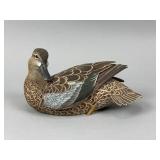 James & Carolyn Cushing Blue-Winged Teal Hen