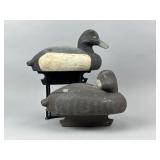 Early Marty Hanson Pr. of Bluebill Duck Decoys
