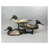 3 Vintage Duck Decoys