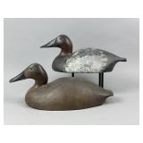 Pr. of Michigan Canvasback Duck Decoys