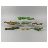 9 Frog Spearing Decoys