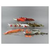 16 Bear Creek Fish Spearing Decoys