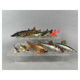 10 Fish Spearing Decoys