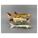 3 Gerald Finch Spearing Decoys