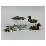 Carl Christiansen & Jim Nelson Carvings
