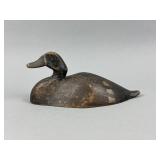Wilfred Benham Bluebill Hen Duck Decoy