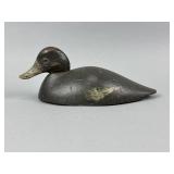 Canadian Bluebill Hen Duck Decoy
