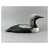 Lonnie Bernth Hand Carved Artic Loon