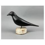 Dennis Entwistle Hand Carved Crow