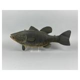 Vintage Hand Carved Fish