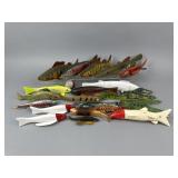 Quantity of Fish Decoys & Memorabilia