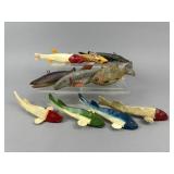 10 Fish Spearing Decoys