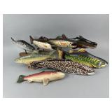 8 Wooden Fish