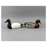 2 Lloyd Havens 1/3 Sized Duck Decoys
