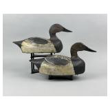 2 George Thyrion Canvasback Drake Duck Decoys