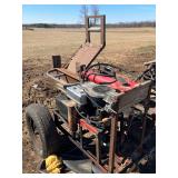 Homemade wood splitter 