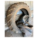 Tractor tires with tubes 