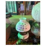 Antique glass lamps 