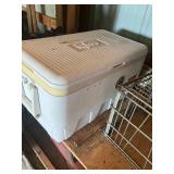 Several large coolers 