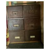 Wood filing cabinet 