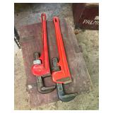 Several wrenches 