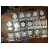First strike coins 