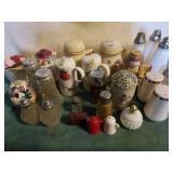 Salt and pepper collection.